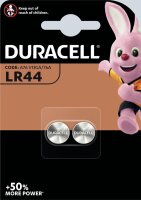 Duracell Knopfzellen-Batterie LR44 DURACELL DUR504424  2St