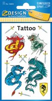 Zweckform Tattoo Drachen farbig 56404  1Bl