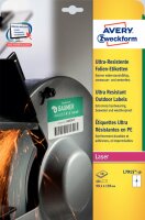 Zweckform L7915-10 Ultra-Resistente Folien-Etiketten -...