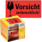 Warnetiketten "Vorsicht zerbrechlich!" - 200...