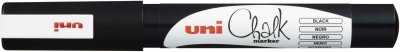 UNI-BALL Marker UNI CHALK MARKER PWE-3MS schwarz