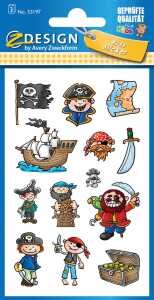 Zweckform 53197 Kidssticker Schmucketikett Piraten