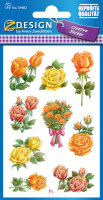 Zweckform 54482 Sticker Flower Rosen