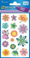 Zweckform 54484 Sticker Flower Fantasie