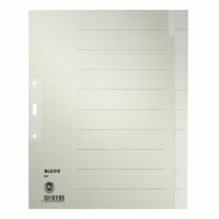 LEITZ 1221 Register - Tauenpapier blanko A4...