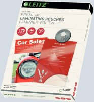 Leitz 7483 Laminierfolie UDT - A4, glänzend, 175...