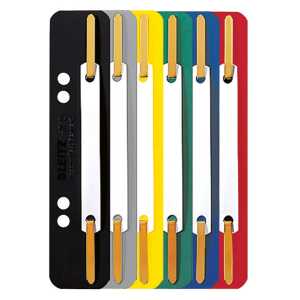 EinhängeHeftstreifen PP kurz sortiert 250 Stück