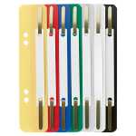 EinhängeHeftstreifen PP kurz sortiert 250 Stück