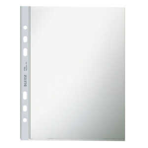 Prospekthülle Standard A5 PP genarbt 008 mm farblos 100 Stück