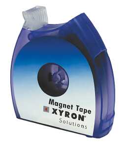 LEITZ Magnetband 19mm 7m schwarz Xyron zum Anbringen auf Eisenod.Stahl