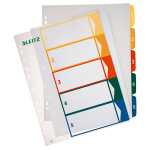 LEITZ Register A4 15 tra fbg.Tabs 12910000 Plastik...