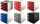 LEITZ Schubladenbox 5 Laden bordo POSTSET 5SCH.BORD528000
