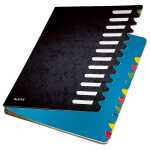 LEITZ Pultordner Deskorganizer Colo r A4 1-12 schwarz...