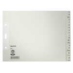 LEITZ 1210 Register A Z Papier A4 Überbreite halbe...