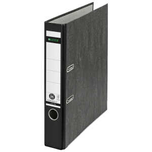 LEITZ 1050 Ordner A4 Wolkenmarmor 52 mm schwarz