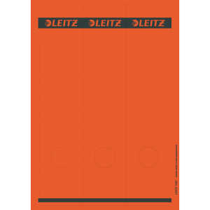 LEITZ PCbeschriftbare Rückenschilder Papier lang/breit 75 Stück rot