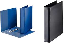 LEITZ Ringbuch Softclick A5 schwarz