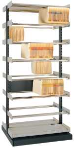 LEITZ Regal grau 86570000 4002432357864