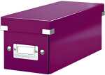 Archivbox Click und Store CD Graukarton violett