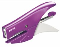 LEITZ Heftzange Wow met. violett Heftzange WOW mit...