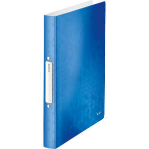 LEITZ Schulordner A4 Wow blau metallic 42570036 25mm PP