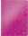 Collegeblock WOW A4 PP-Einband liniert pink metallic