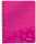 Collegeblock WOW A5 PP-Einband liniert pink metallic