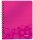 LEITZ Collegeblock A5 Wow pink metal Kollegblock WOW holzfrei chlorarm gebl