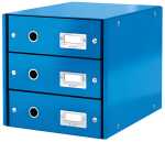 LEITZ Schubladenbox Click und Store W OW 3 Schübe...