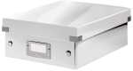 LEITZ Archivbox A5 Wow weiß Organisationsbox Click...