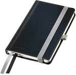 Notizbuch Style A6 kar. satin schwarz Notizbuch Style A6...