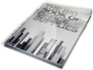 LEITZ Maxi Prospekthülle mit Klappe A4 PP glasklar (80475203)