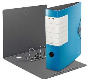 LEITZ 1112 QualitätsOrdner 180° Solid Polyfoam A4 breit hellblau