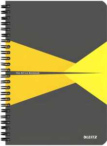 LEITZ Collegeblock Office DIN A5 liniert 90Blatt gelb (80445915