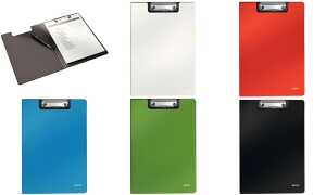 LEITZ Klemmbrett-Mappe Solid DIN A 4 Polyfoam schwarz (80396296)