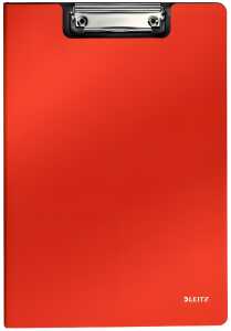 LEITZ Klemmbrett-Mappe Solid DIN A 4 Polyfoam hellrot (80396220)