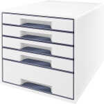 LEITZ Schubladenbox WOW CUBE perlweiß Schubladenbox...