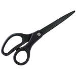 LEITZ Schere 205mm Titan schwarz Qualitätsschere mit...