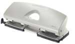 LEITZ 5022 Doppellocher 16 Blatt mit Anschlagschiene grau