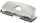 LEITZ 5022 Doppellocher 16 Blatt mit Anschlagschiene grau
