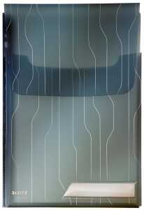 LEITZ Sicht-/Prospekthülle CombiFil e Maxi A4 PP blau (80472735)