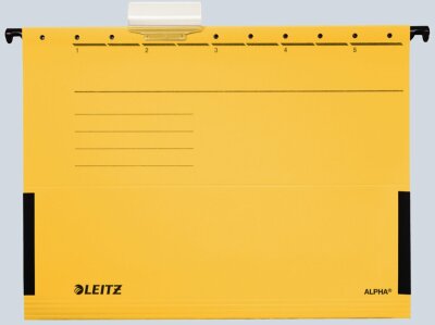 LEITZ Hängemappe Alpha gelb 1986-00-15