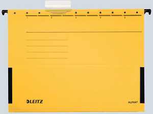 LEITZ Hängemappe Alpha gelb 19860015