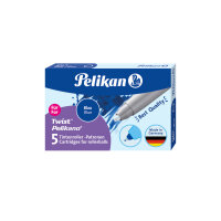 Pelikan Tintenroller Patronen KM/5 blau in SC mit 5 St.