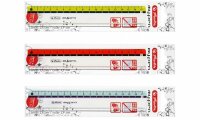 Herlitz Lineal my.pen 17cm Kunststoff farbig sortiert