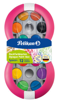 Pelikan Deckfarbkasten Space+ 735 SP/12 magenta in FS