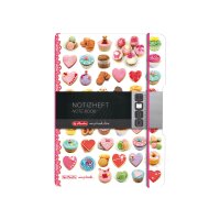 Herlitz Notizheft flex PP A5,40 Blatt kariert Rezepte,...