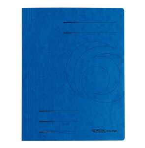 HLZ Schnellhefter Karton A4 blau