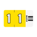 Ziffernsignale 1 100ST gelbAuf Trägebandstreifen...