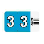 Ziffernsignal 100ST blauSelbstklebend auf...